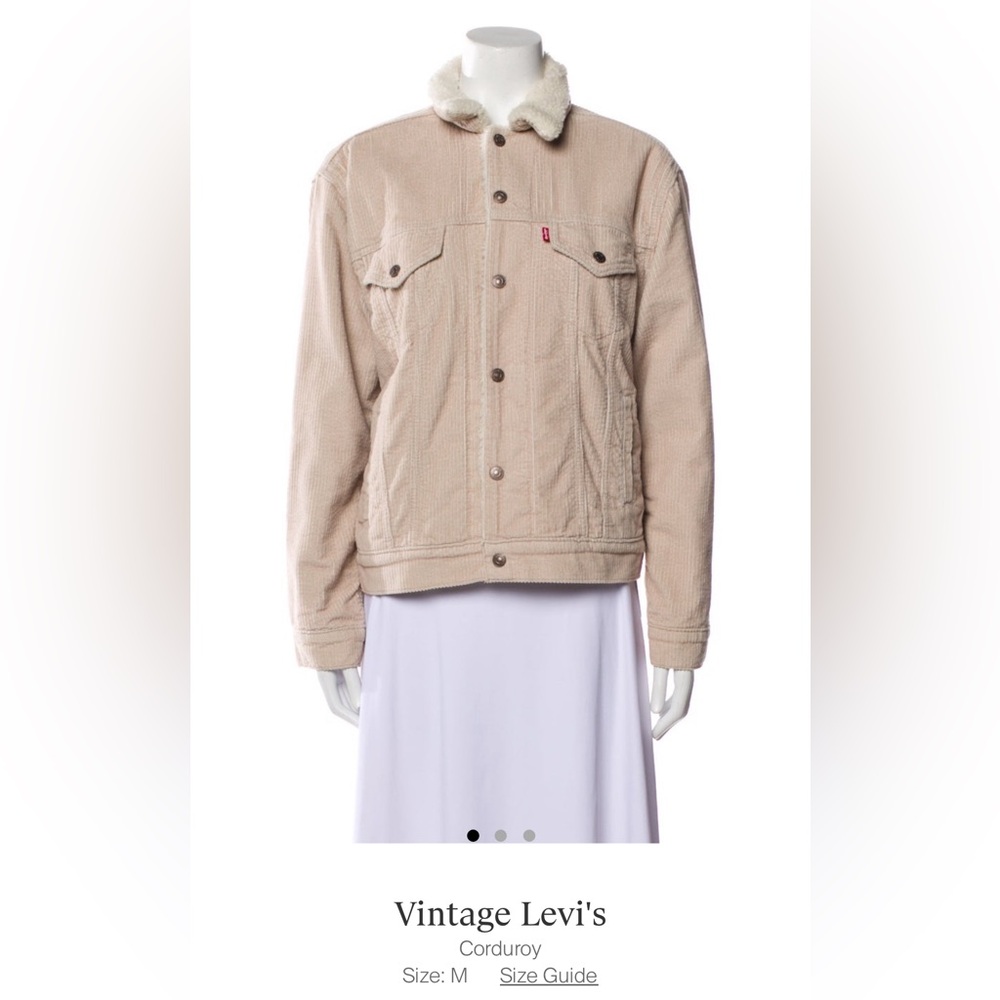 Vintage Levi’s Corduroy Jacket - M - dry cleaned